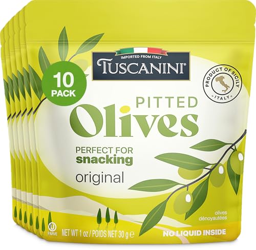 Tuscanini Italian Pitted Snack Olives