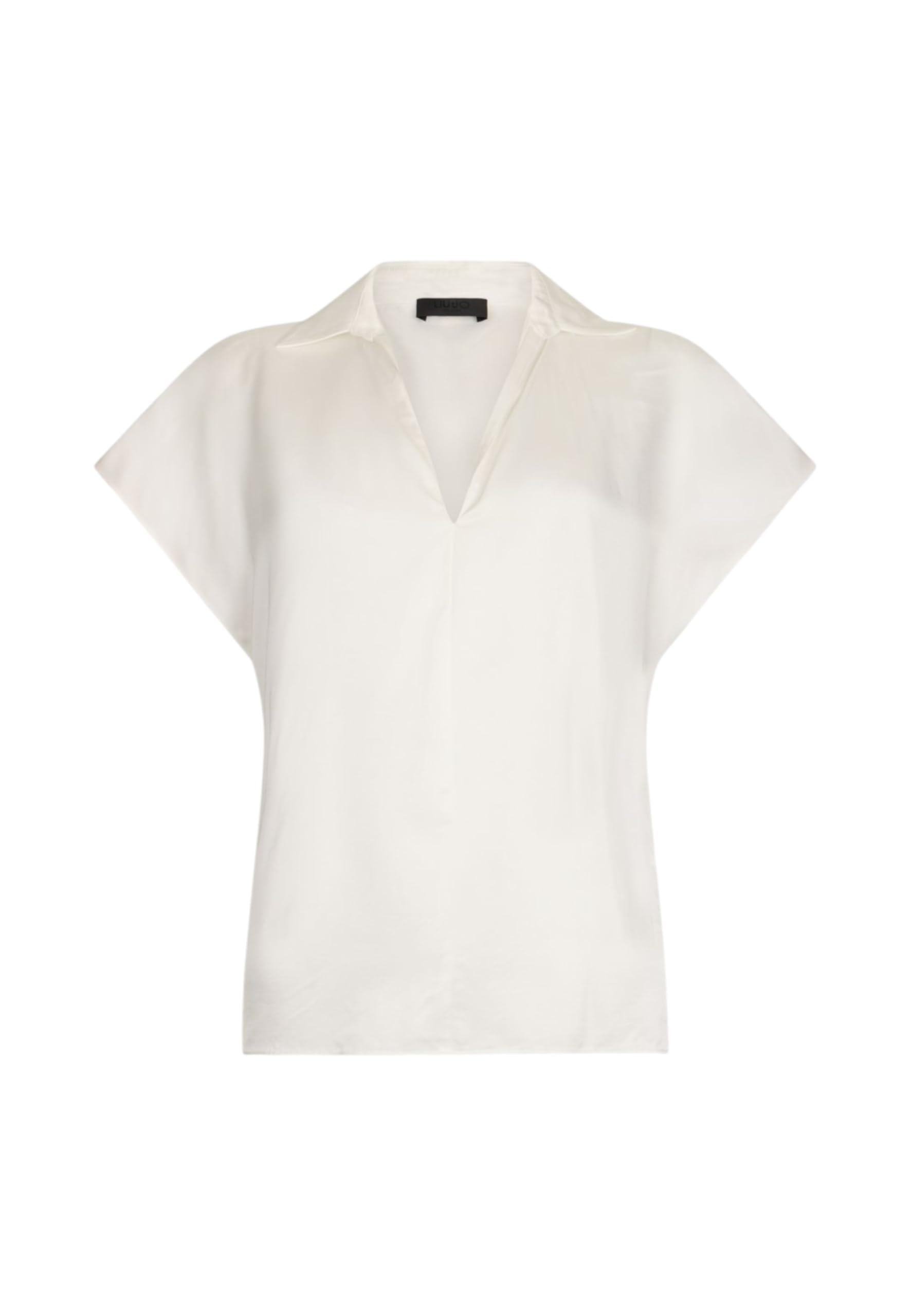 Liu Jo Donna Blusa Manica Corta Viscosa CA6288T2571