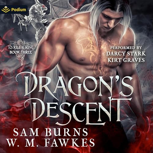 Dragon's Descent Audiolivro Por Sam Burns, W.M. Fawkes capa