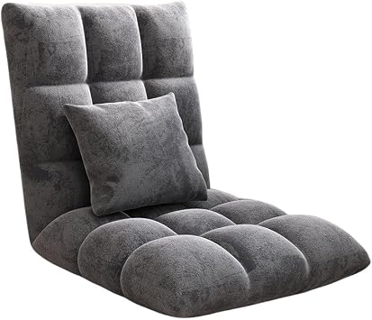Thick , comfortable and adjustable seat recliner lazy sofa sofa cushion folding low rebound adjustment light and space saving lazy sofa backrest based on ergonomic design suitable for living room bed