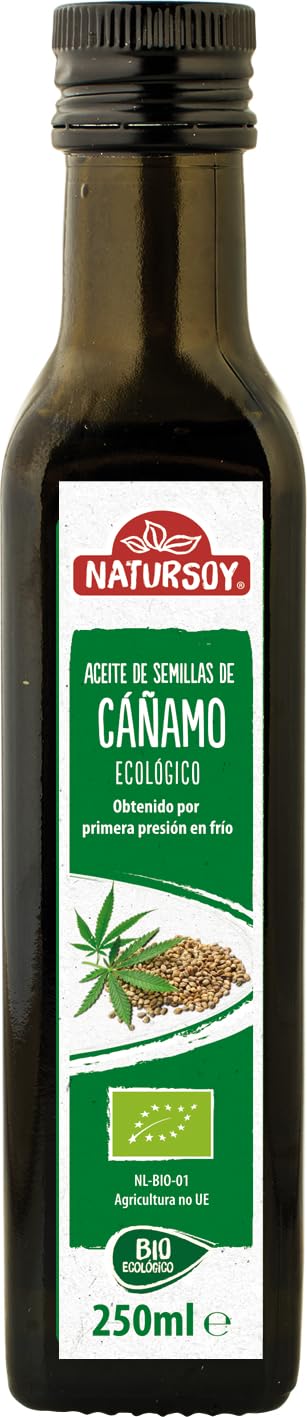 Natursoy Aceite de semillas de cáñamo Bio 250 ml