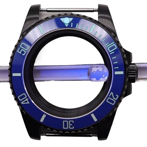 1�� 40mm �u���b�N �E�H�b�`�P�[�X C3 �����x�[�� SUB NH35 NH36 4R36 8215 2824 ���[�u�����g 28.5mm �_�C���� �N���X�^�� 10ATM(6mm,NH34 35 36 38)