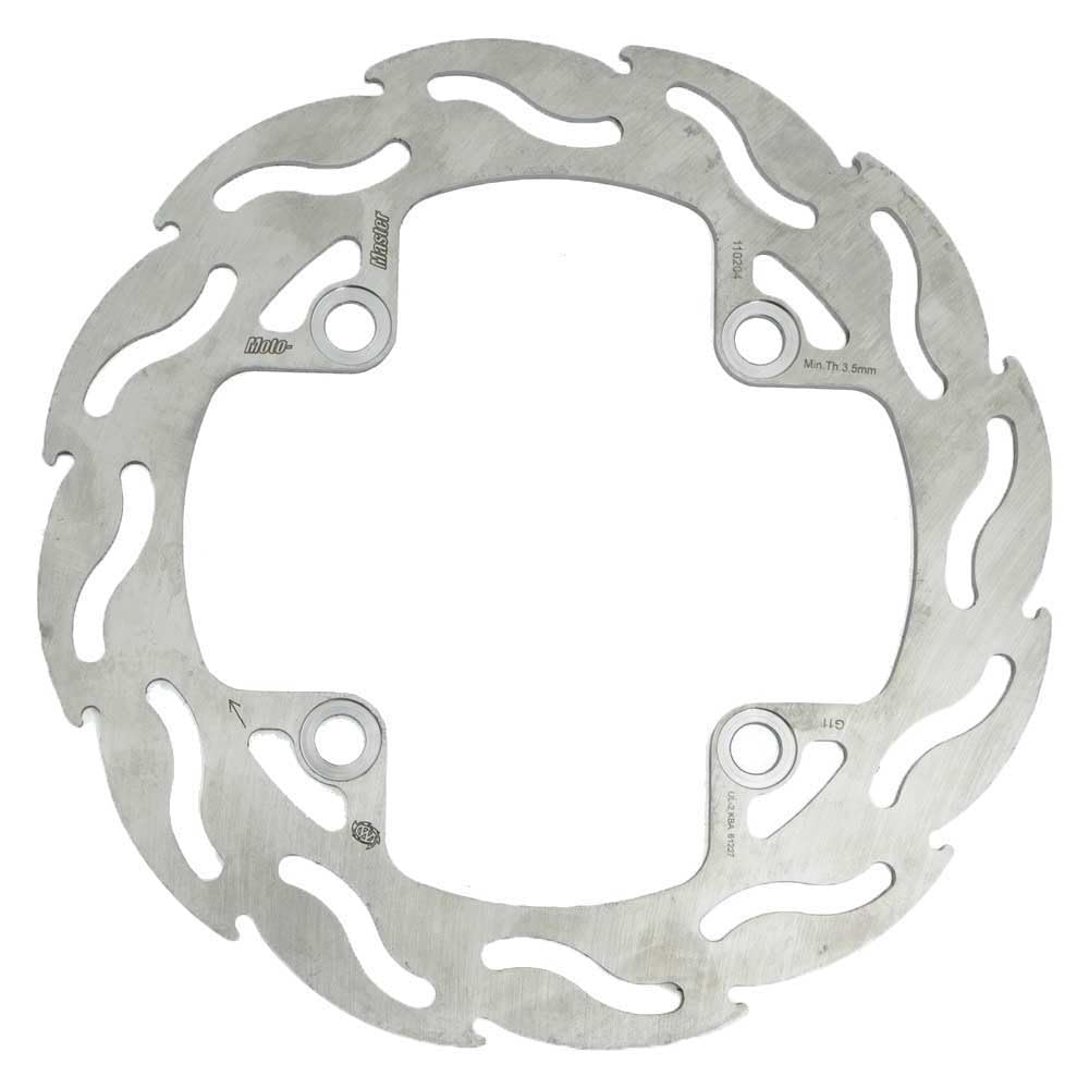 Moto Master Disco Freno Moto Flame Fixed Posteriore per un raffreddamento ottimale e resistenza - spessore 4 mm
