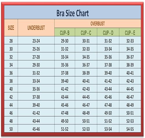 Image of ELEG & STILANCE Women's Full Coverage Non-Padded Plus Size Front Open Feeding Bra - Soft, Comfortable & Durable Bra for Daily Use 5 Hook Multicolor (42)