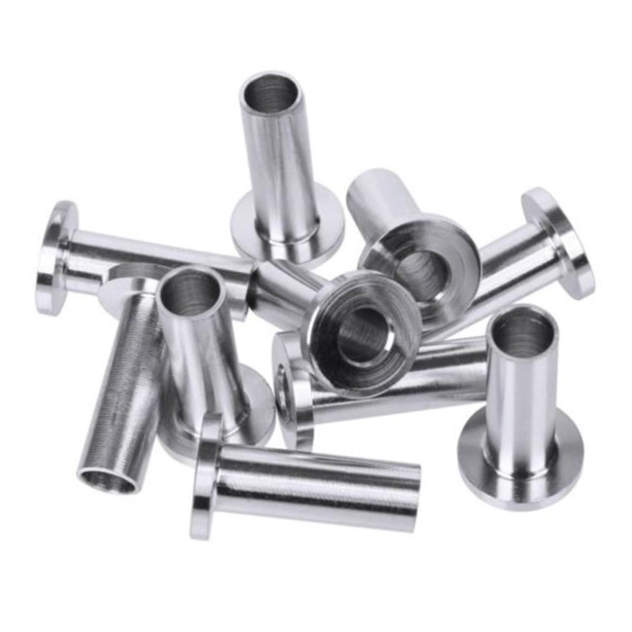 SEWACC 20-Pack Stainless Steel Wire Rope Guardrail Sleeves Cable Railing Kits Protector for Stair Deck Weatherproof Anti-Fatigue