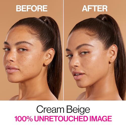 Image of wet n wild Bare Focus Skin Tint, 5% Niacinamide Enriched, Buildable Sheer Lightweight Coverage, Natural Radiant Finish, Hyaluronic & Vitamin Hydration Boost, Cruelty-Free & Vegan - Cream Beige