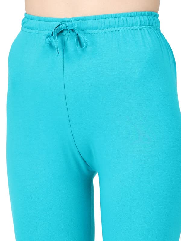 Image of Robinbosky Cotton Churidhar Leggings for Women - Stylish, Stretchable & Flattering Fit for All-Day Comfort