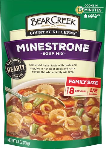 Image of Bear Creek Soup Mix, Minestrone, 8.4 Ounce (Pack of 6)