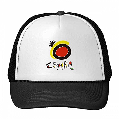 Gorra de béisbol infantil amarilla sol español gorros de nylon ajustables para niños rojos