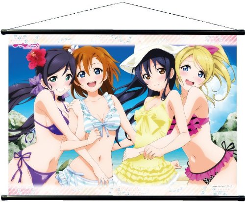 ラブライブ！　μ’s A2タペストリー　水着 Amazon.co.jp: ラブライブ! B2タペストリー 水着 : Hobbies