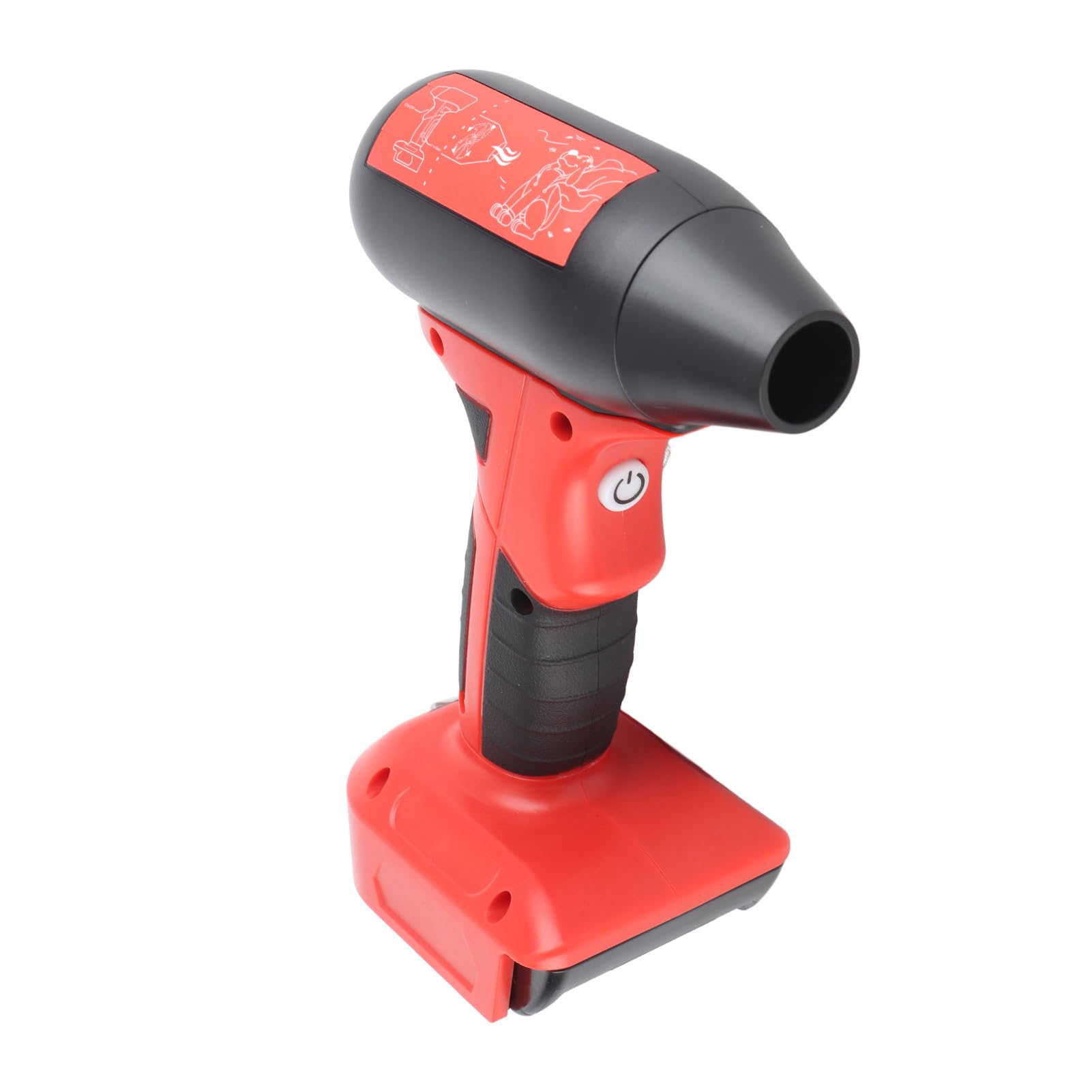 Ventola del Ventilatore Portatile, Ventola Portatile, Ventilatore a Cordone Ad Alta velocità 160W 130000 Giri/Min per Pulizia 'auto, Barbecue, Potenza della Batteria 18 V, Materiale ABS, Ventole