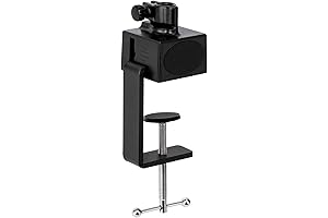 Convenient Boom Arm Clamps for Microphone Arm Stands, Mountable on Tables and...