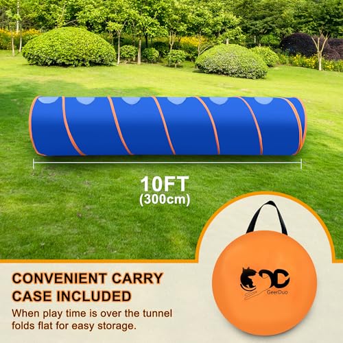 Dog Agility Tunnel with Breathable Mesh Dog Agility Equipment Dog Agility Training with Carry Bag tunnel  Cucciolini Doodles Dog agility tunnel with breathable mesh dog agility equipment dog agility training with carry bag tunnel   cucciolini doodles