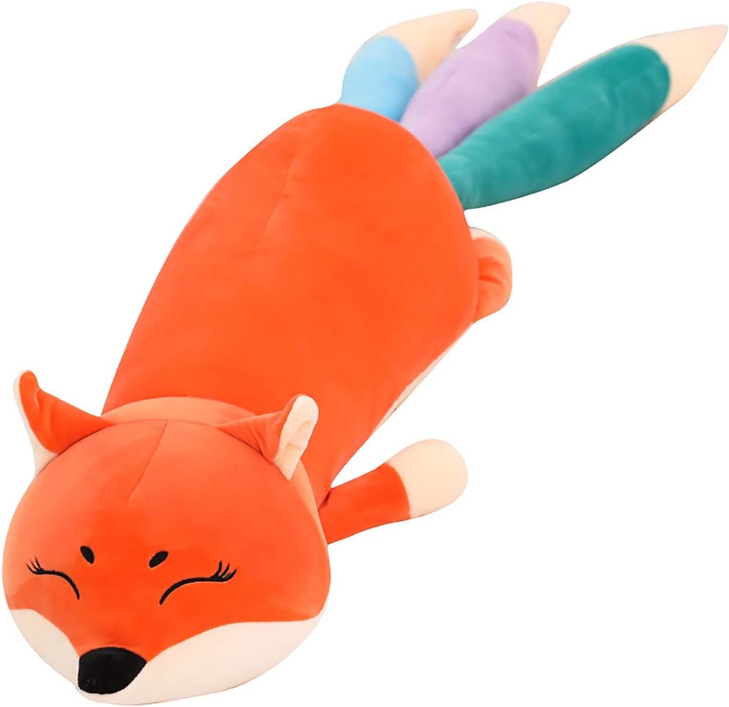 plush fox pillow