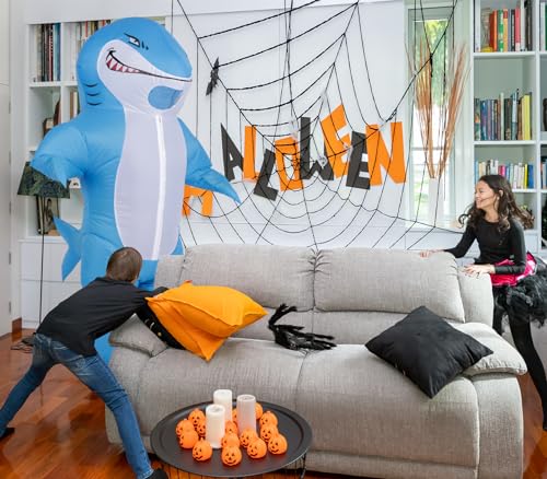 50% Off Halloween Inflatable Shark Costume for Adults & Kids