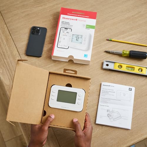 New! Honeywell Home Smart Thermostat, Conventional/Heat Pump Compatibility, WiFi Thermostat for Home, X2S, White - Image 3