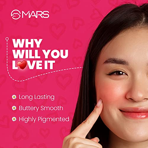 MARS Fantasy Face Palette with Blushes,Highlighters and Bronzer| Highly Pigmented & Long Lasting | Face Makeup Kit (20g) (Shade-01) - Image 2