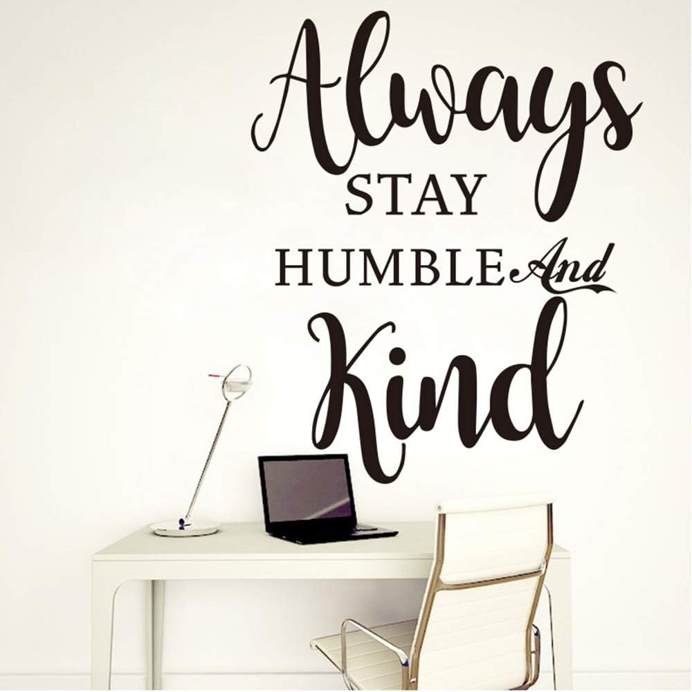 jiushixw Siempre mantente Humilde y Amable Etiqueta de la ...