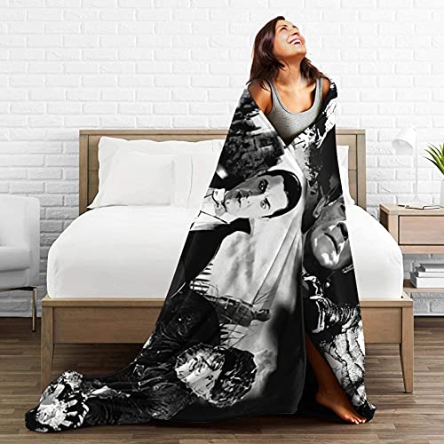 Mioolkt Frankenstein Blanket Throw Blankets Ultra Soft Flannel Lightweight Throws For Couch, Bed thumb #4
