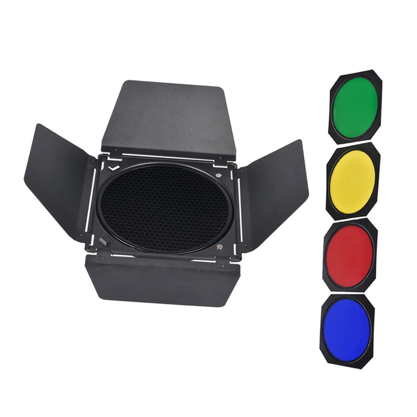 Déflecteur de Lumière en Alliage pour Lampe Photographique à Quatre Volets