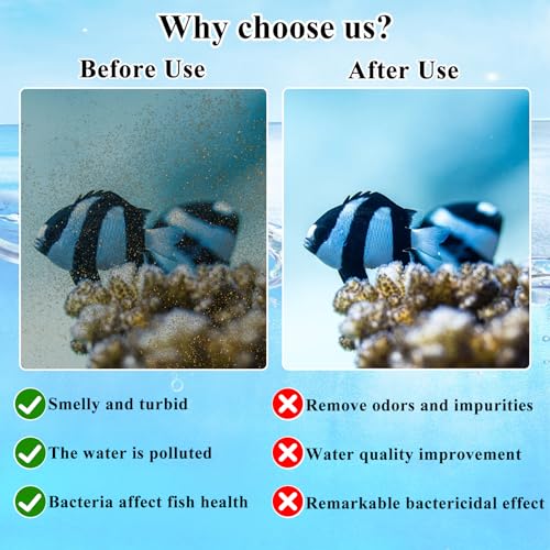 Image of 3 Pack Rite-Size E Filter Cartridges Compatible with Marineland Emperor PRO Power Filter 450 and Original Emperor Power Filters 280 /400 Replacement for Aquarium System