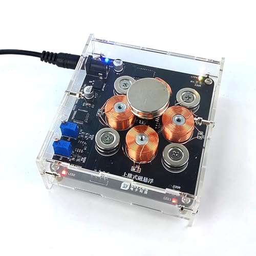 HUAGZIMO Soldering Practice Kit Creative Maglev Module Electronics Kit LED DIY Kit Soldering Project Kit Solder Practice for Children Students