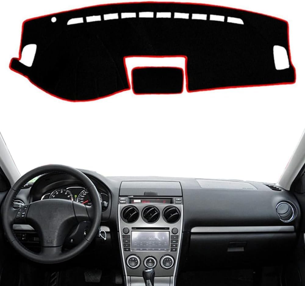 Car dashboard anti-skid mat suitable for Mazda 6 M6 Atenza 2003-2008 car dashboard cover sunshade pad anti-skid dashboard