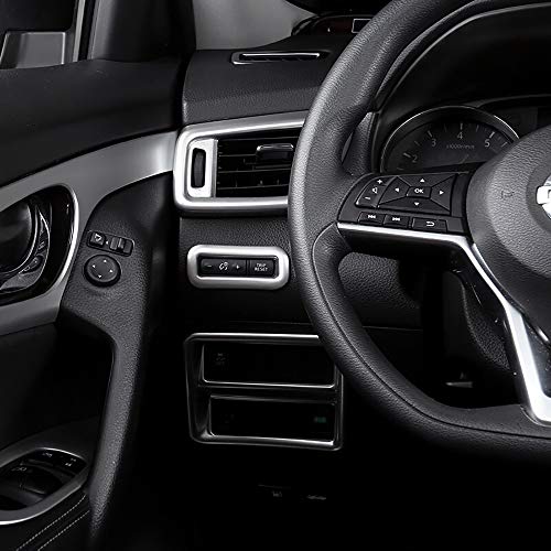BeHave Marco De Salida De Coche,Accesorios De Interior De Coche,19 Piezas Para Nissan X-Trail