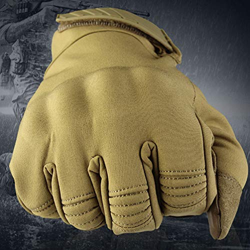 CLISPEED Luvas de Polícia Militar Esportes Ao Ar Livre Luvas de Fitness para Andar de Bicicleta Ao A