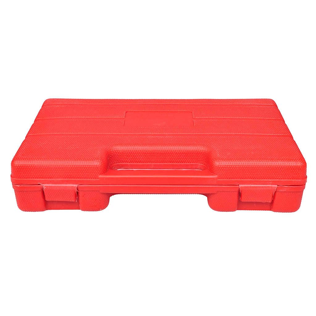 Kit de nettoyage 7 pièces pour injecteurs diesel avec alésoirs de qualité supérieure, poignée en T et clé Allen dans une mallette robuste pour atelier, garage