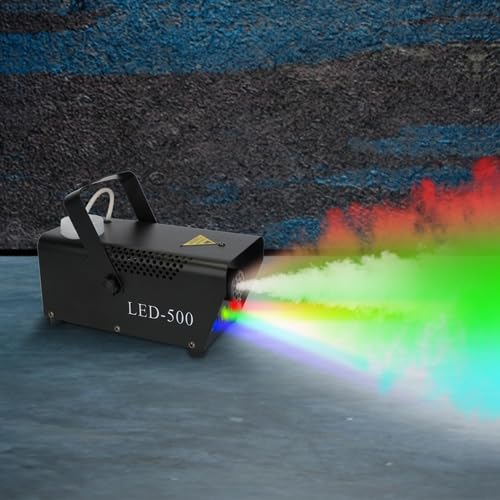 Máquina de Humo 400W con Luz LED RGB y Control Remoto miniatura 5