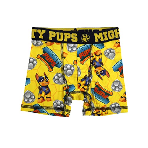 Paw Patrol Mighty Pups 4pk Youth Boys Boxer Briefs4
