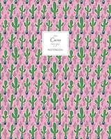 Cactus Notebook - Ruled Pages - 8x10 - Premium (Saguaro Pink) 1075373662 Book Cover