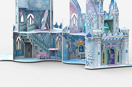 Brigamo Magischer ELSA Eispalast Puppenhaus Schloss zum basteln & Spielen
