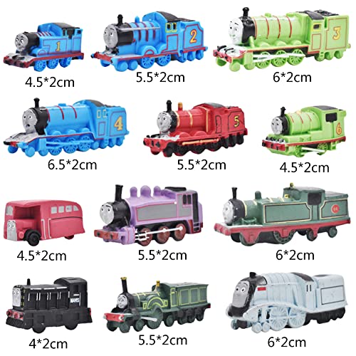 Thomas & Friends Mini-autoset, 12 stuks, mini-bouwvoertuigen, Thomas de kleine locomotieve, mini-auto's voor kinderen… - Image 7
