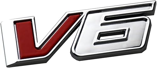 Miniatura 2 de CDD 1 calcomanía de repuesto para placa de identificación de camión V6 Emblema 3D para Canyon Colorado 17-21 (cromado)