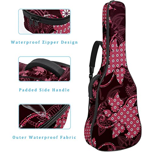 Housse de transport étanche pour guitare avec bandoulière réglable Motif art abstrait, Multicolore 10., 42.9×16.9×4.7 in… - Les Beatles, Paul McCartney, John Lennon, RIngo Starr, George Harrison Housse de transport étanche pour guitare avec bandoulière réglable Motif art abstrait, Multicolore 10., 42.9x16.9x4.7 in… – Image 5