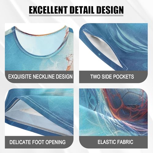 senya Short Sleeve Pajamas Sets Summer Cotton Sleepwear Fire Football4