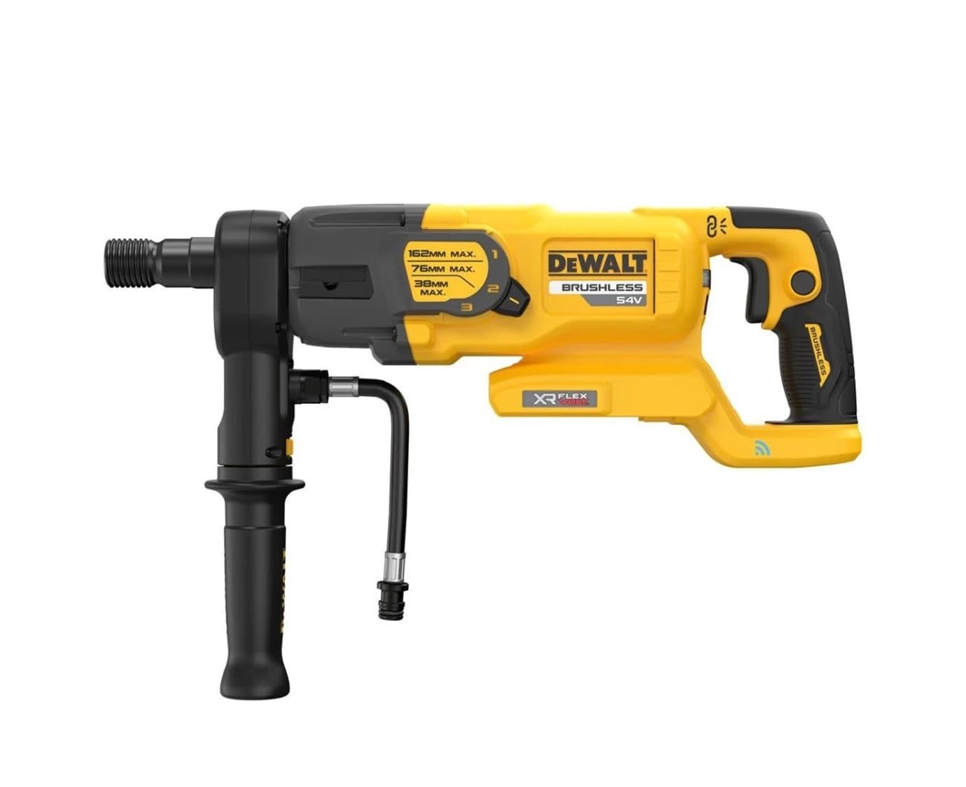 DeWalt DCD150NK 54V FlexVolt - Taladro de núcleo de diamante inalámbrico sin escobillas de 162 mm