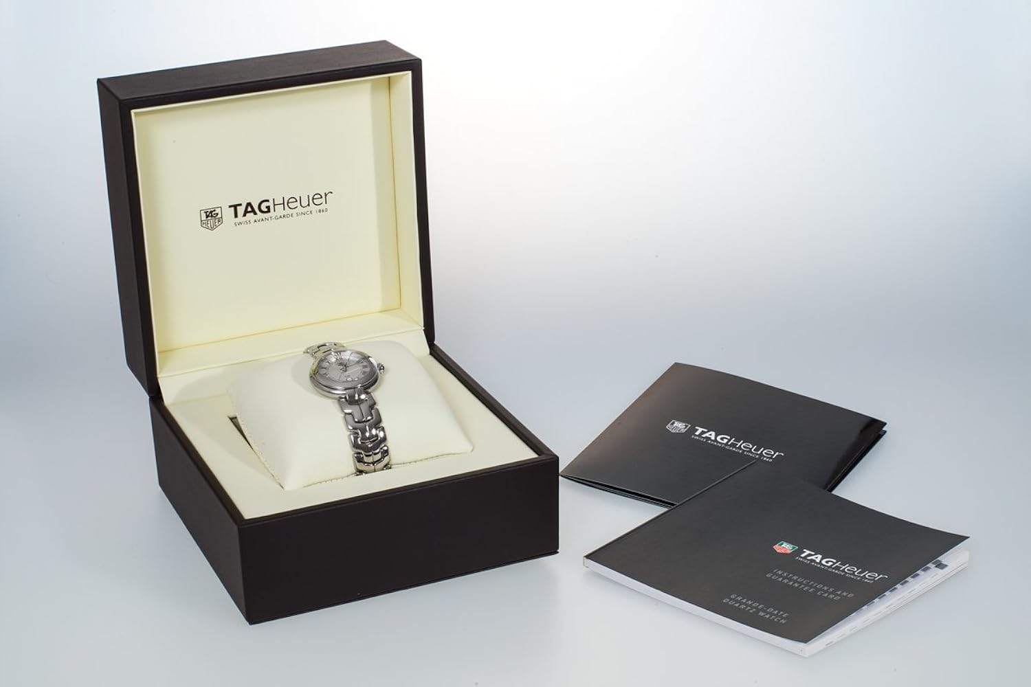 Link-Orologio da donna al quarzo con Display analogico e cinturino in acciaio INOX color argento WAT1416.BA0954