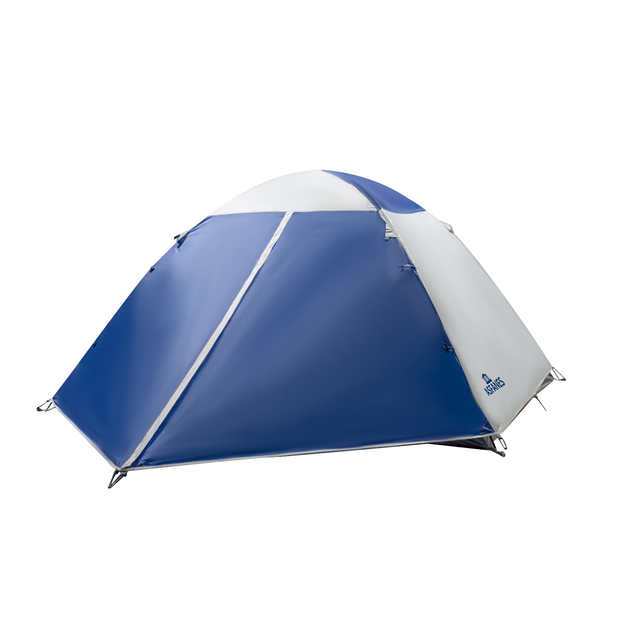 ASFANES Screened Camping Tent, 4 Person Waterproof, Haven Tent, Backpack Double Layer Shelter, Easy Setup and Portable for Outdoor, Picnic, Navy Blue.