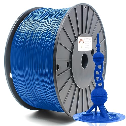 Image of Reprapper Blue PLA 1.75mm Filament for 3D Printer (± 0.03mm) 11lb (5kg)