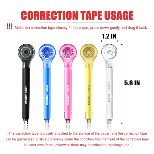 Alopuxi LPS-T9189 5Pcs Correction Tape Pen thumb #2