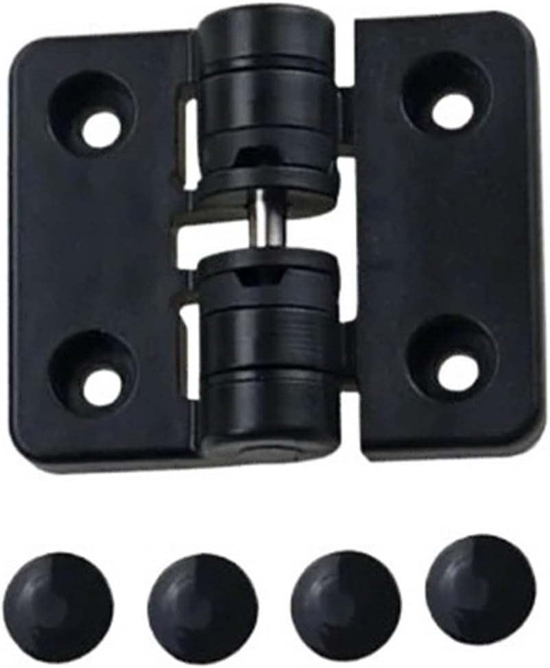 Adjustable 90/180 Degree Functional Plastic Resin Stop Limit Hinge Suitable for Instruments(Lvory-0.5N.m)