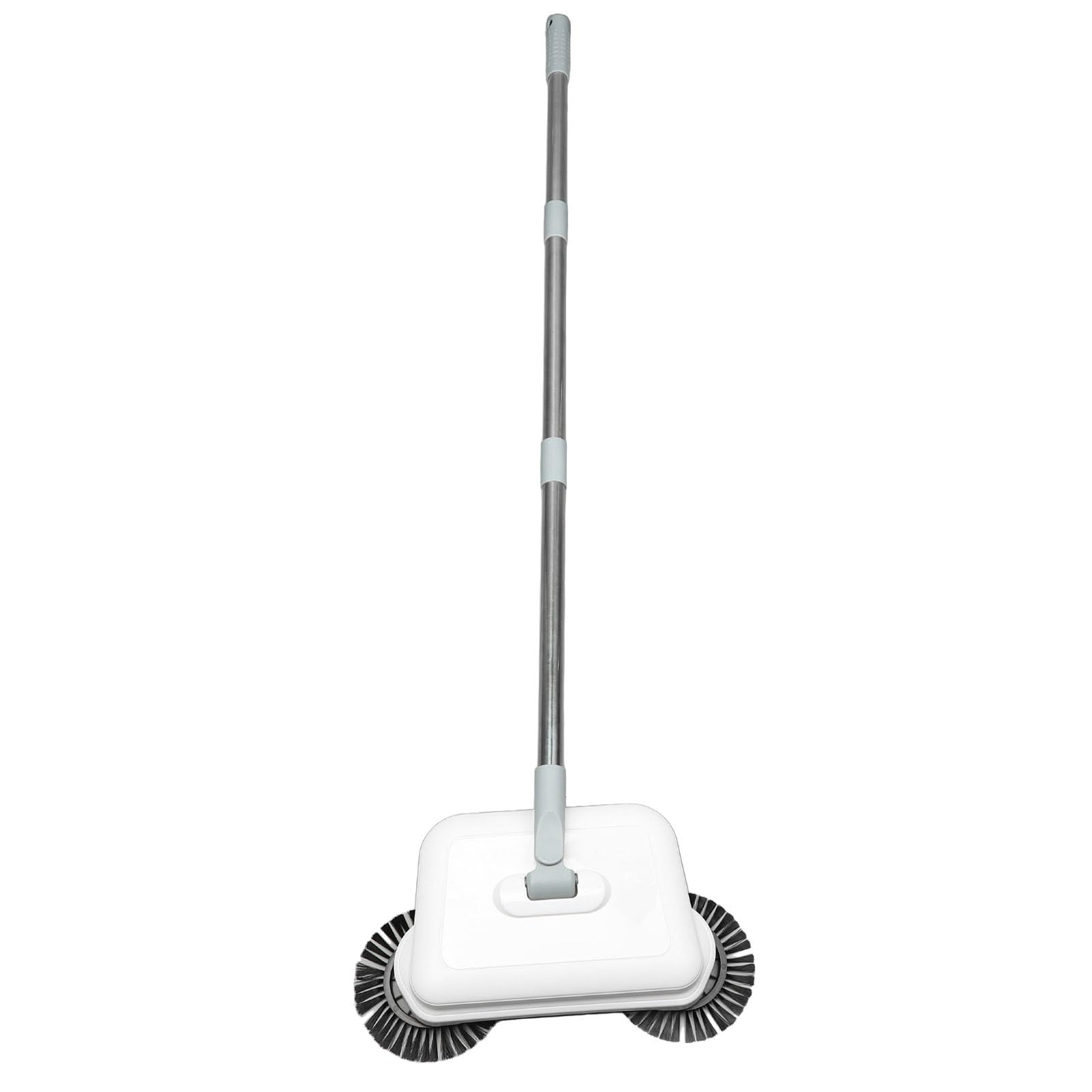 Akozon Balai à Main 2 en 1 Efficace à 360°, Vadrouille Compacte pour Le Nettoyage Humide et Sec sur Sols Durs – Nettoyeur Manuel Pliable pour Maisons et Bureaux