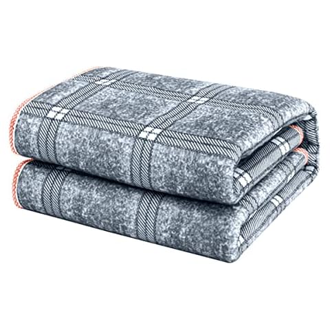 GODZHX Thickened Electric Blanket, Single/Double Electric Blanket, Dual Control Dual Temperature Smart Timing Electric Blanket, 180 * 150cm Cover