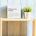 AOZHUO Difference Maker Definition Home Office Decor Wooden Box Sign, Motivational Farmhouse Decorative Positive Office Desk Accessories Wood Plaque Affirmations Wood Table Sign for TV Cabinet Shelf