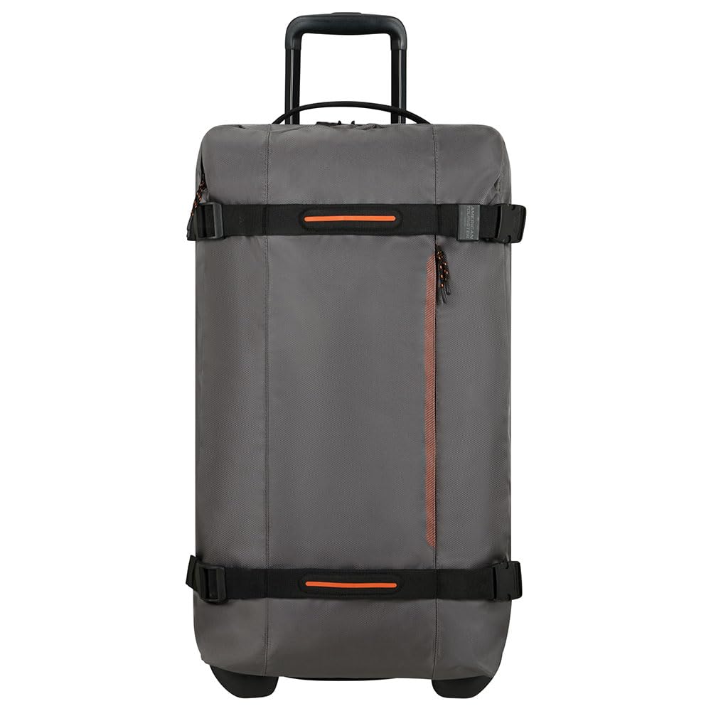 American Tourister Urban Track - Travel Bag with 2 Wheels, 68cm, 84L, Grey (Dark Grey)