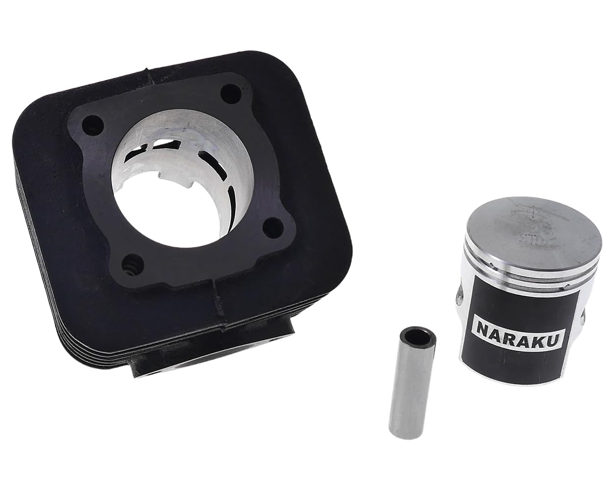 Zylinder Kit NARAKU 70ccm kompatibel für Piaggio Sfera NSL 50 TT 91-94 NSL1T, Vespa Primavera 50 2T 13- ZAPC532, Zip SSL 25 TT AC 92-96 SSL1T, NRG 50 mc² Extreme DT AC 99-02 ZAPC210