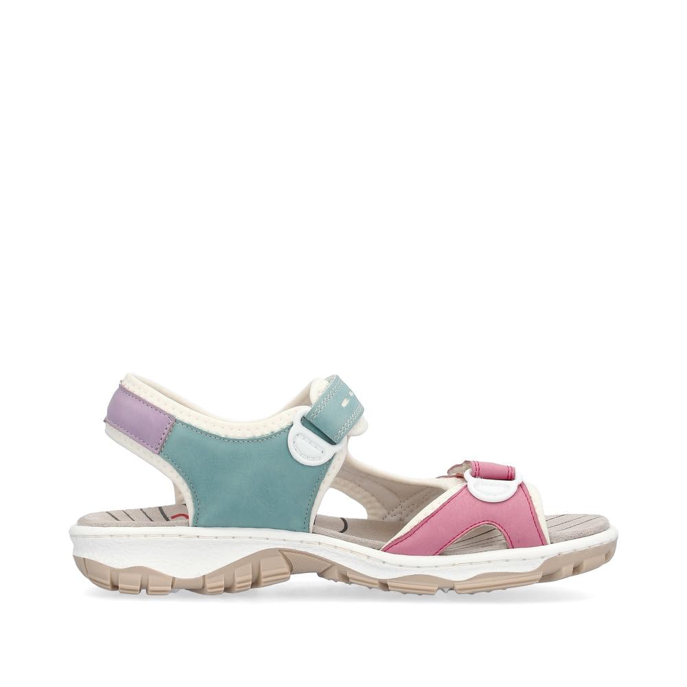 Rieker Mujer Sandalias 68866, señora Sandalias